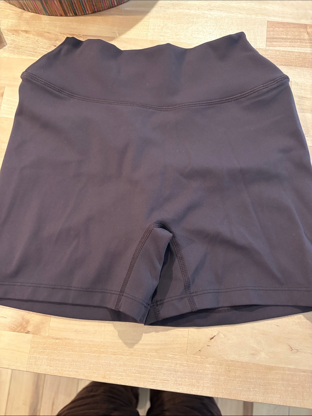 CSB MID RISE invisible scrunch Women's Athletic Shorts — Black